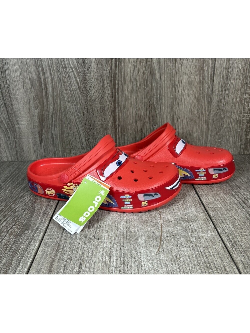 Crocs Lightning McQueen Men's size 10 / Women's size 12 *NEW - No Lights*